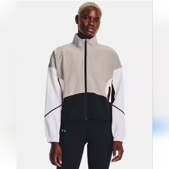 Under Armour Unstoppable Cropped Jacket Women's Size XL - Picture 1 of 15